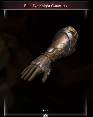 Blue-Eye Knight Gauntlets -(DEMON'S SOULS REMAKE)