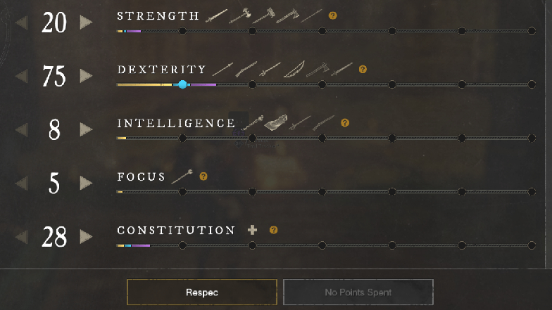 How To Respec Attributes in New World