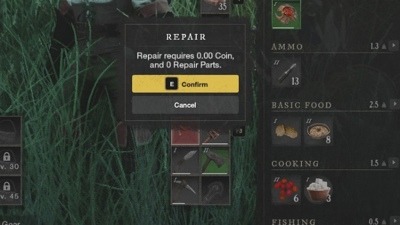 How to Get Repair Parts in New World