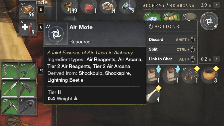 Where to Get Air Reagents in New World