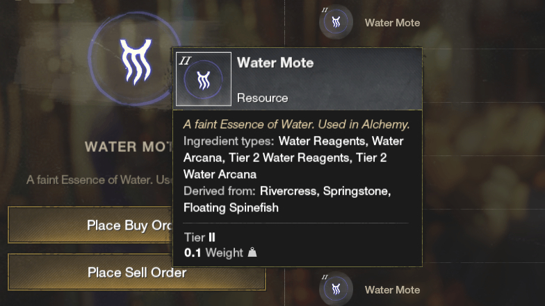 Where to Get Water Reagents in New World