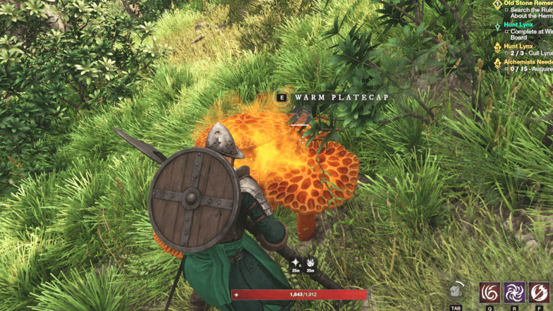 Where to Find Warm Platecaps in New World