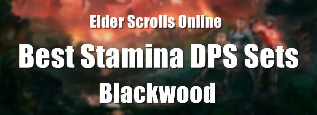 Best Stamina DPS Sets for ESO - Blackwood 2021