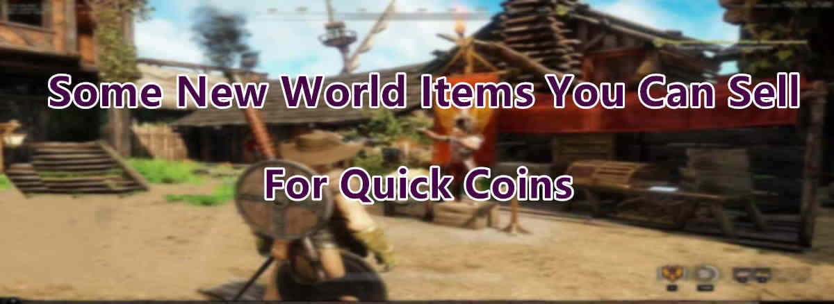 Some New World Items You Can Sell For Quick Coins