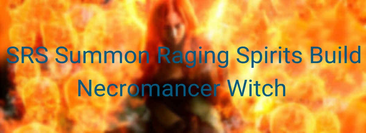 PoE Builds 3.16: SRS Summon Raging Spirits Build - Necromancer Witch
