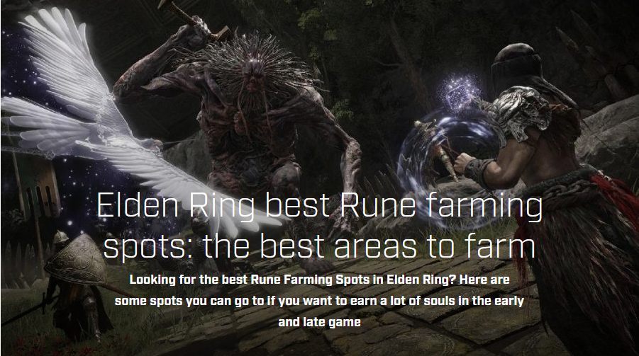 Elden Ring best Rune farming spots: the best areas to farm