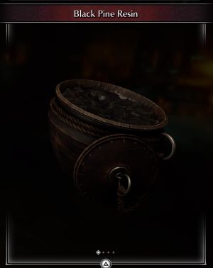 Black Pine Resin * 50 -(DEMON'S SOULS REMAKE)