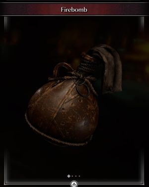 Firebomb * 50 -(DEMON'S SOULS REMAKE)