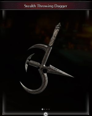 Stealth Throwing Dagger * 50 -(DEMON'S SOULS REMAKE)