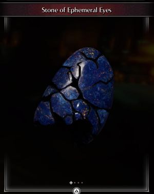 Stone of Ephemeral Eyes * 50 -(DEMON'S SOULS REMAKE)