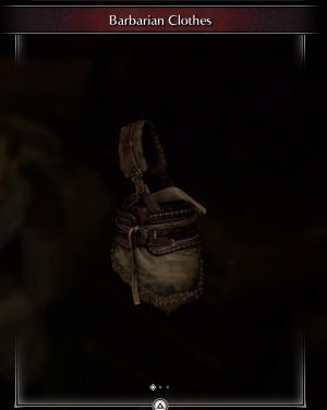 Barbarian Clothes -(DEMON'S SOULS REMAKE)
