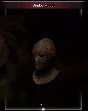Binded Hood -(DEMON'S SOULS REMAKE)