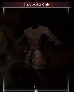 Black Leather Garb -(DEMON'S SOULS REMAKE)