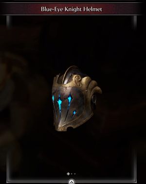 Blue-Eye Knight Helmet -(DEMON'S SOULS REMAKE)