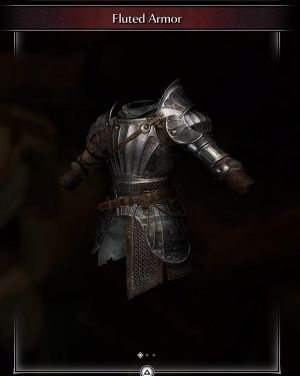 Fluted Armor -(DEMON'S SOULS REMAKE)