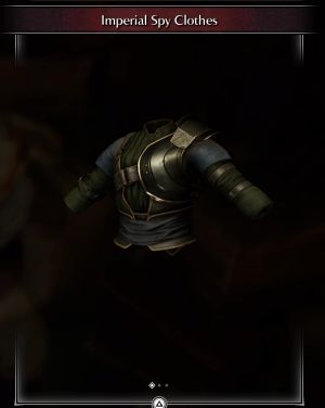 Imperial Spy Clothes -(DEMON'S SOULS REMAKE)