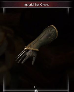 Imperial Spy Gloves -(DEMON'S SOULS REMAKE)