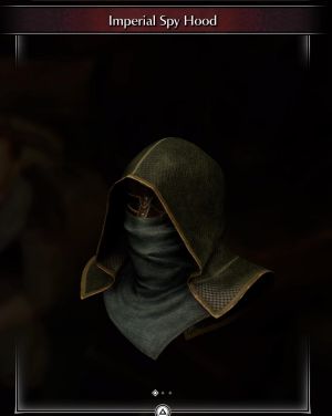 Imperial Spy Hood -(DEMON'S SOULS REMAKE)