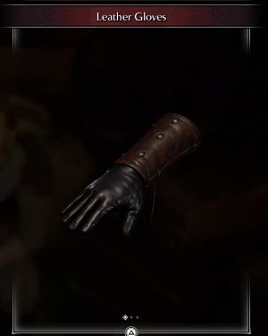Leather Gloves -(DEMON'S SOULS REMAKE)