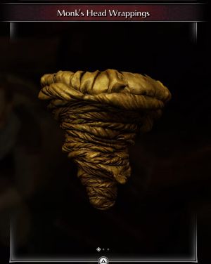 Monk's Head Wrappings -(DEMON'S SOULS REMAKE)
