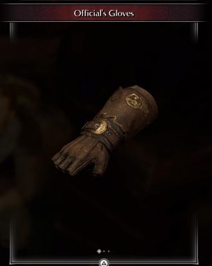 Official's Gloves -(DEMON'S SOULS REMAKE)