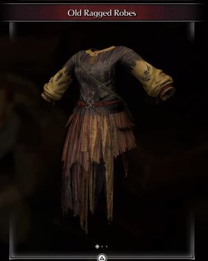 Old Ragged Robes -(DEMON'S SOULS REMAKE)