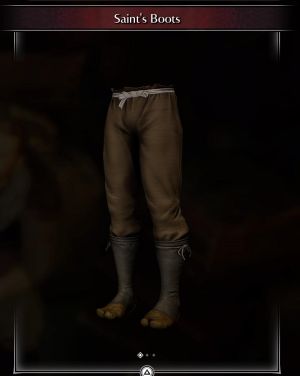 Saint's Boots -(DEMON'S SOULS REMAKE)