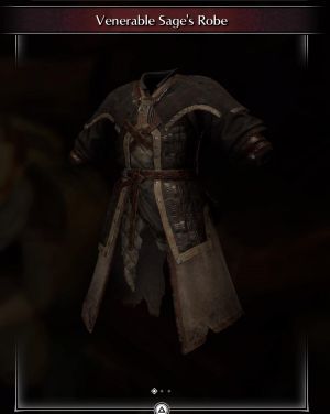 Venerable Sage's Robe -(DEMON'S SOULS REMAKE)
