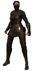 Black Leather Set -(DEMON'S SOULS REMAKE)
