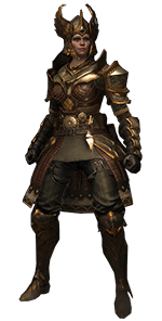 Dull Gold Set -(DEMON'S SOULS REMAKE)