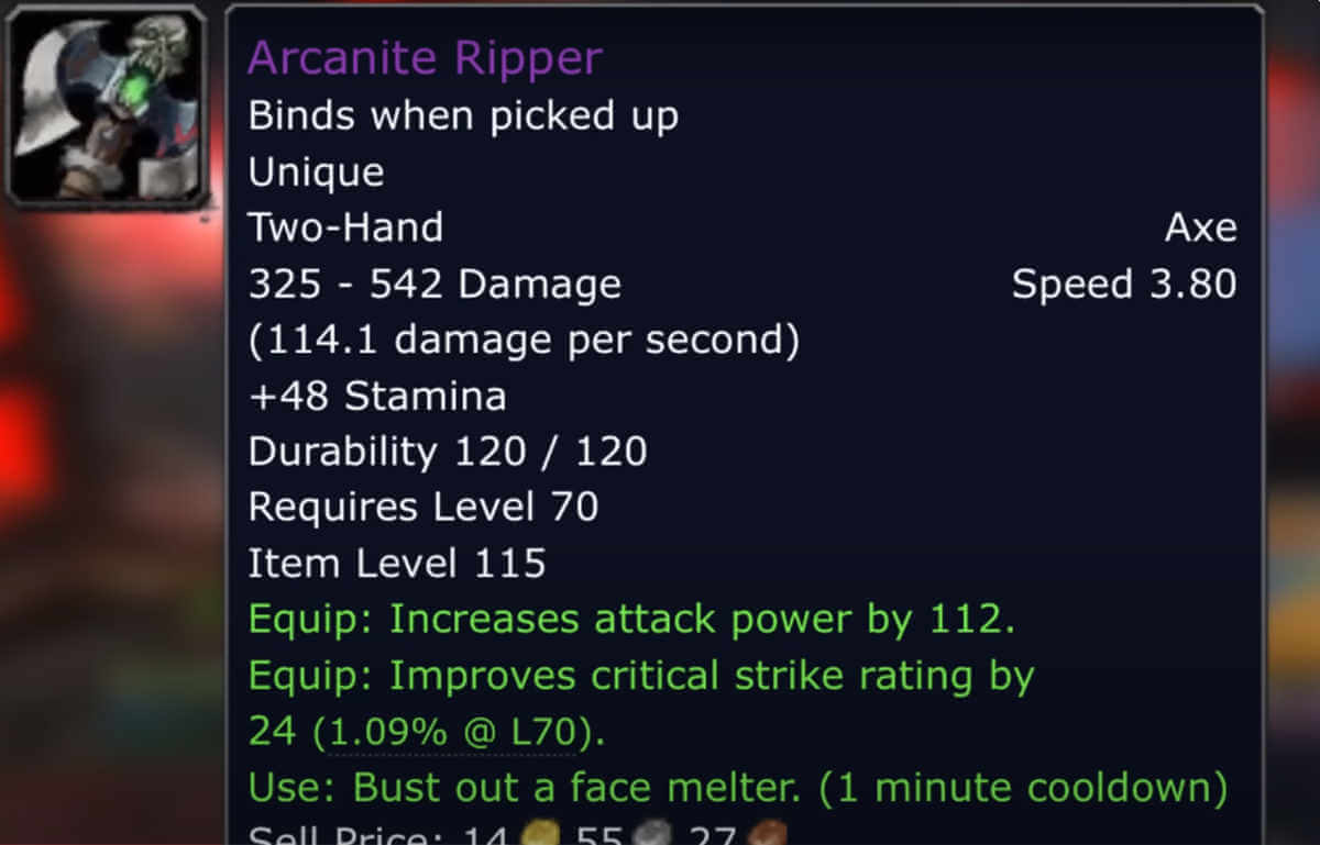 arcanite ripper