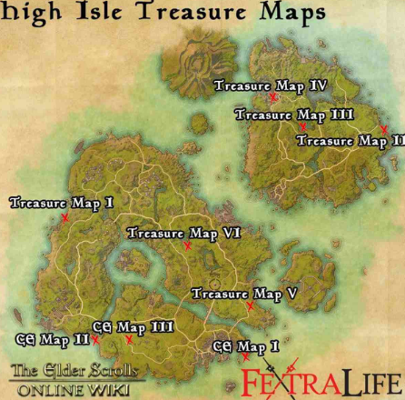 Best Treasure Maps in ESO
