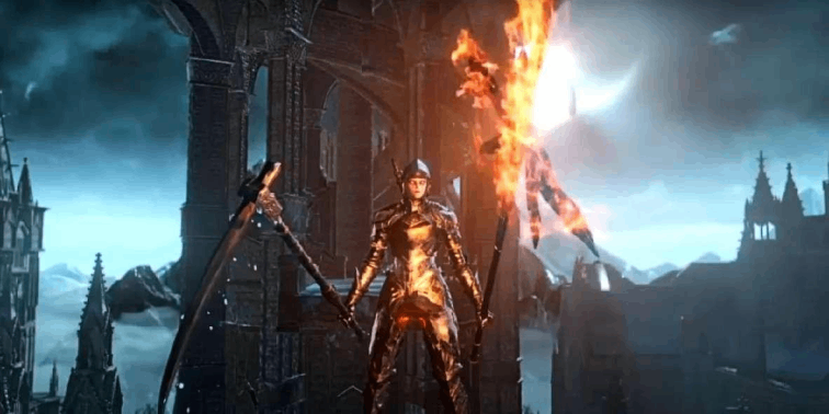 Ice Wind & Fire Mage Build - (Darks Souls 3)