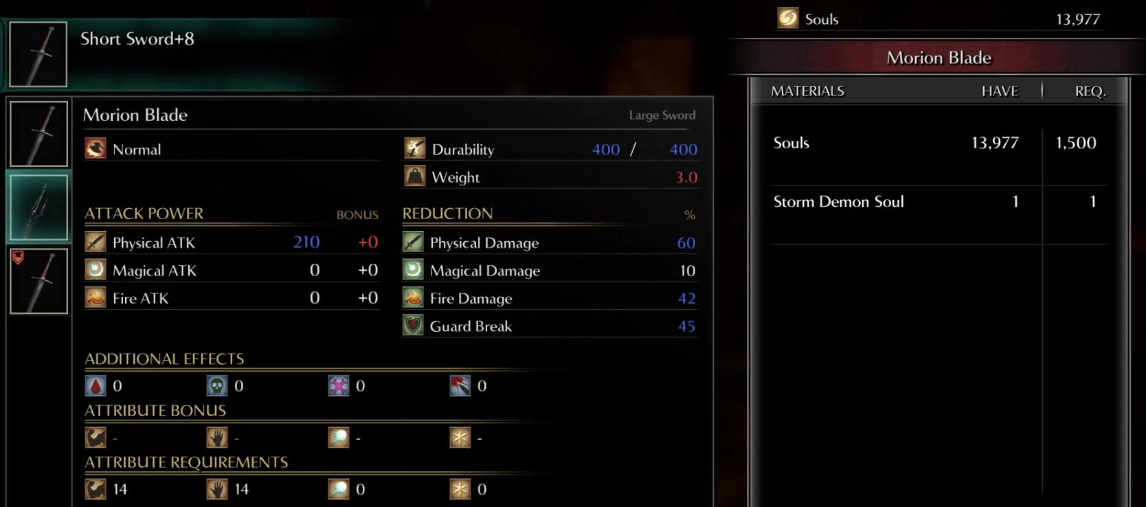 Demon Souls: Unleashing the Power of Morion Blade