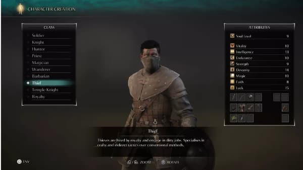 The Best Demon’s Souls PS5 Class for Beginners: Thief Class