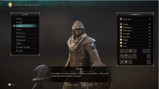The Best Demon’s Souls PS5 Class for Beginners: Hunter Class