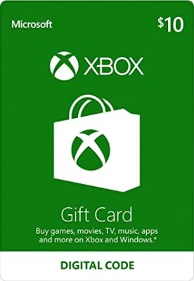 XBOX Gift Card 10 USD (US Region Olny)