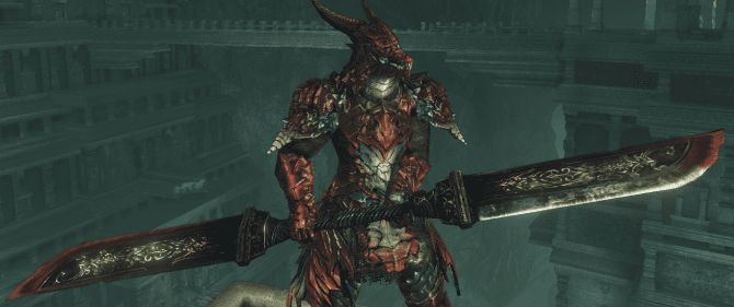 Red Iron Twinblade at Dark Souls 2 ... | Dark souls 2, Legendary warriors,  Dark souls