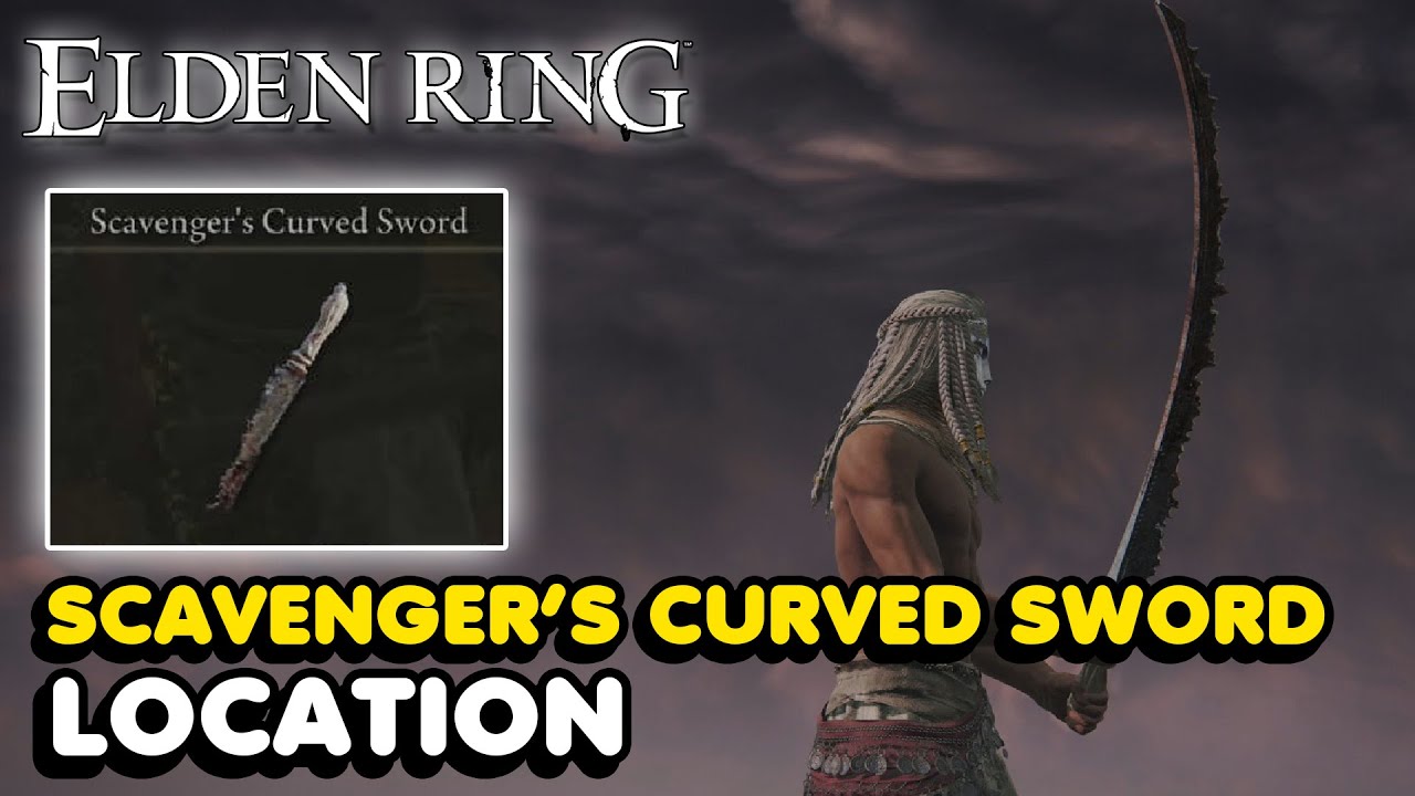 Elden Ring - Scavenger's Curved Sword Location - YouTube