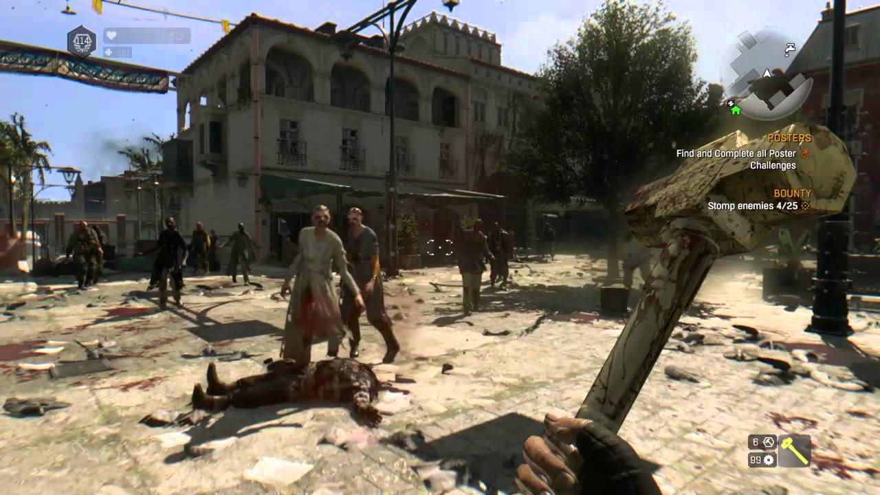 Dying Light - "Rune Hammer" In Action (Gold Tier)