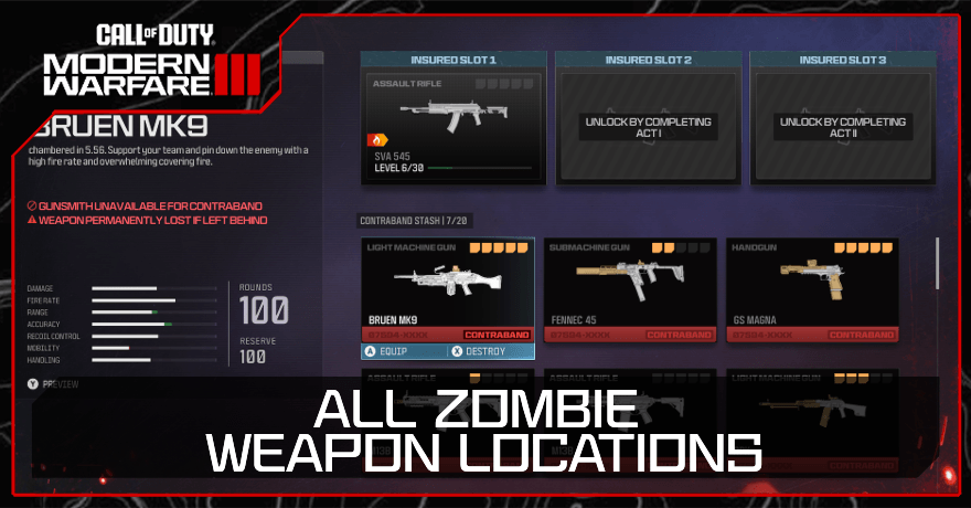 Buy Weapons - MW3