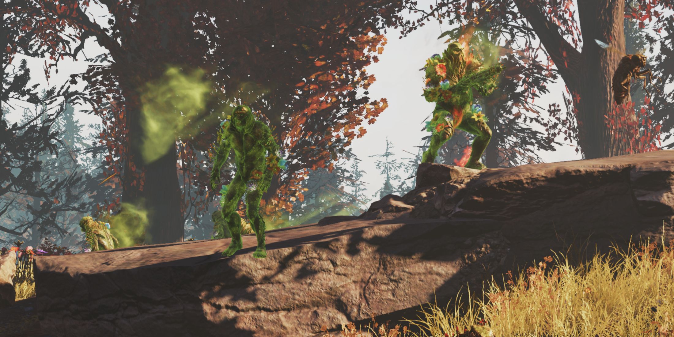 Fallout 76 The Big Bloom New Seasonal Event 2025 Public Event Overgrown Unique Enemy with Flowers Set on Fire Objective