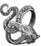 Covetous Silver Serpent Ring-(DarkSouls1)