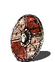 Red & White Round Shield-(MAX UPGRADED)-(DarkSouls1)