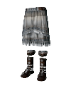 Agdayne's Black Kilt-(MAX UPGRADED)-(DarkSouls2)