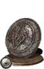 Iron Round Shield-(MAX UPGRADED)-(DarkSouls3)