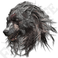 Black Wolf Mask-(Elden Ring)