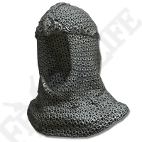 Blue Silver Mail Hood-(Elden Ring)
