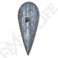 CANDLETREE WOODEN SHIELD-(MAX UPGRADED)-(Elden Ring)
