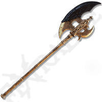 Gargoyle's Black Halberd-(MAX UPGRADED)-(Elden Ring)